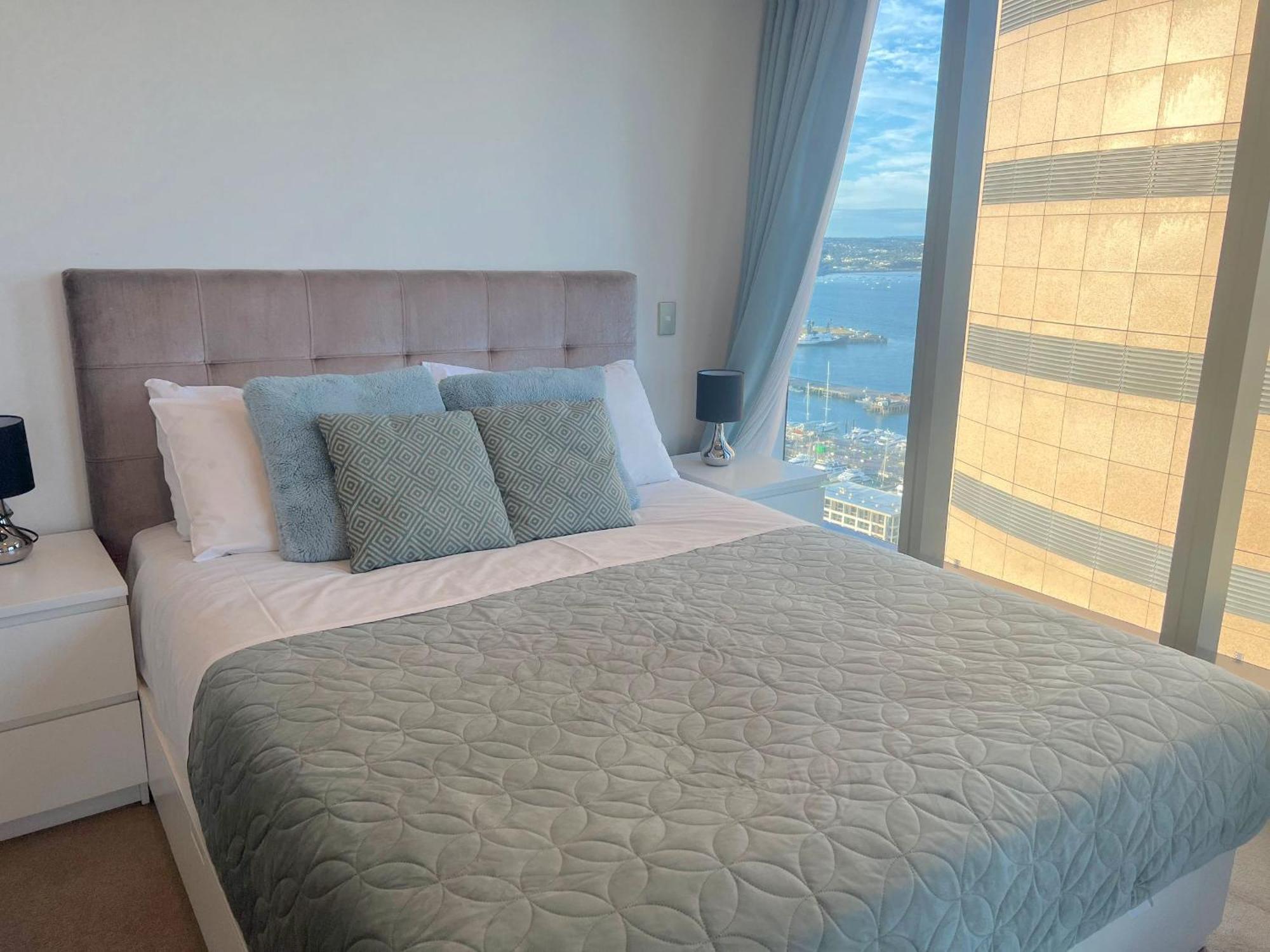Magnificent Harbour View Skytower View Apartment In Cbd Auckland Kültér fotó